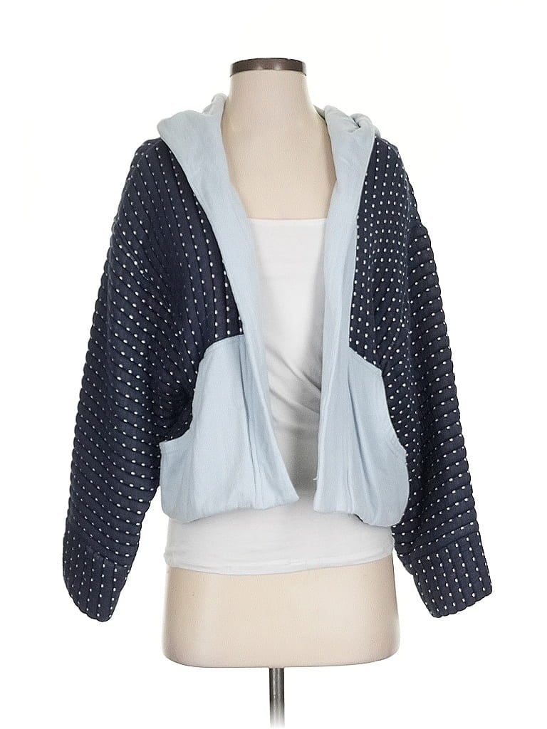 Pre-owned Out From Under Cardigan Sweater In Blue