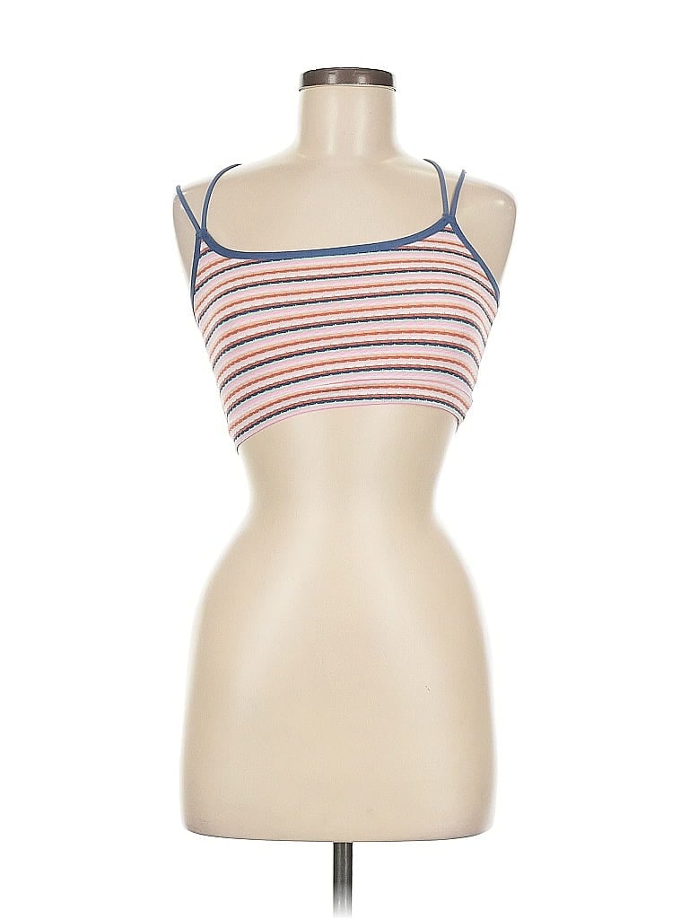 Pre-owned Colsie Tube Top Pink Strapless Neckline Tops