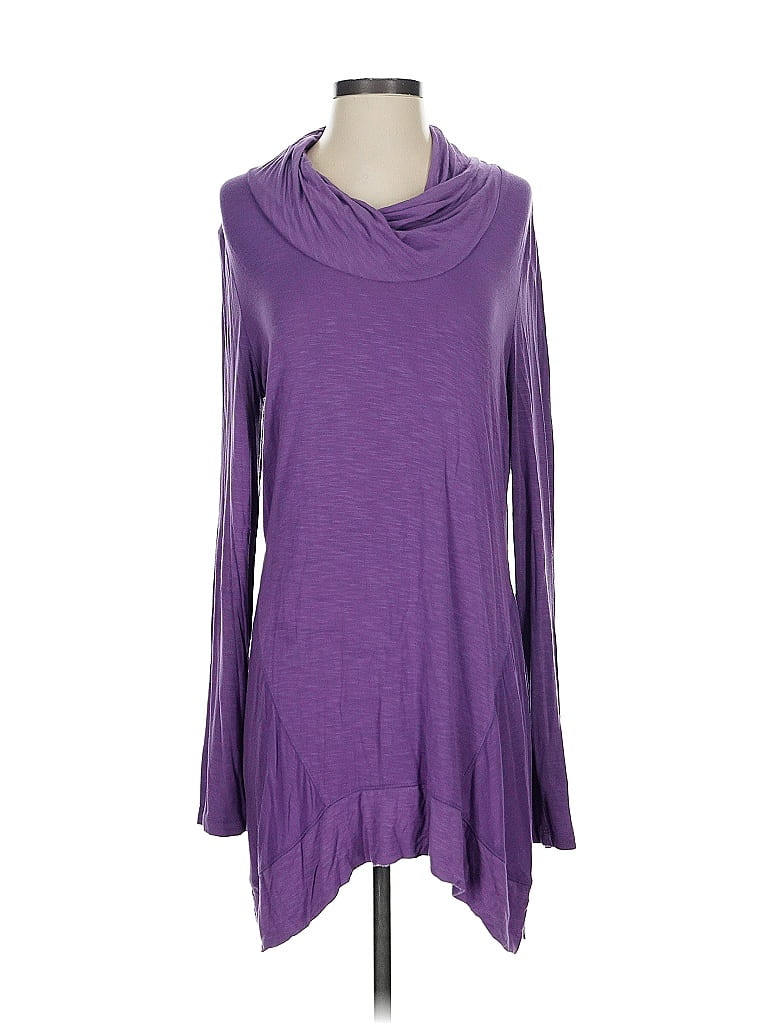 Pre-owned Logo By Lori Goldstein Casual Dress In Purple