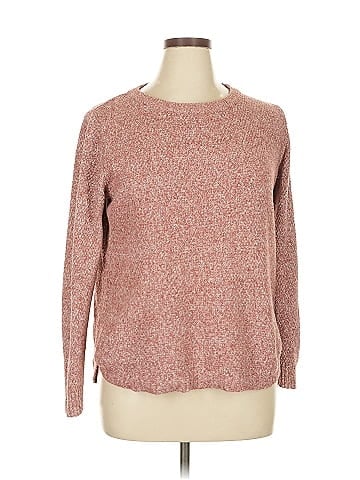 Pink Clover Pullover Sweater (view 1)