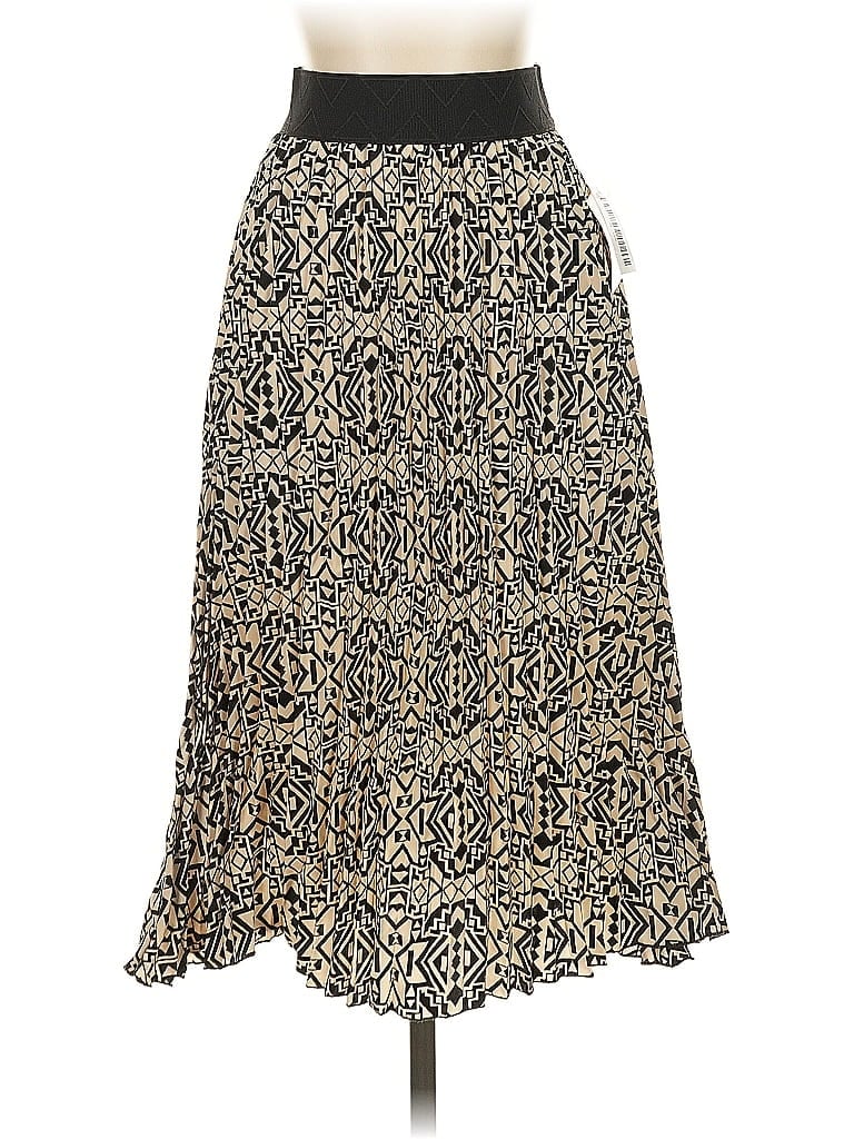 Pre-owned Lularoe Casual Skirt In Gold