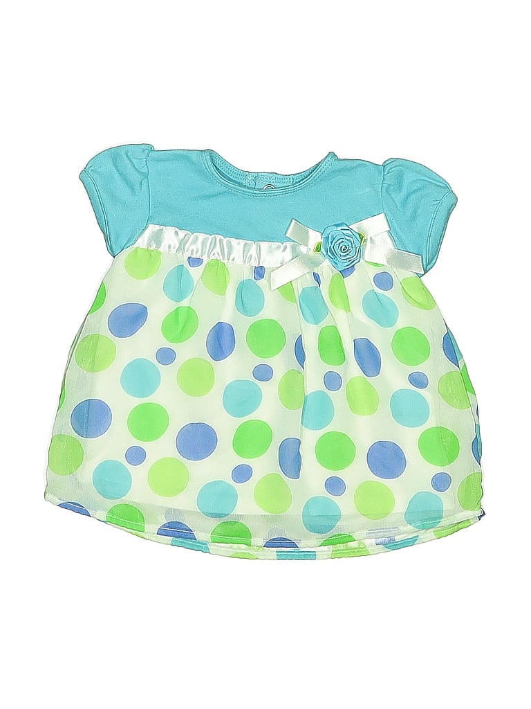 Pre-owned Okie Dokie Babies' Dress In Green