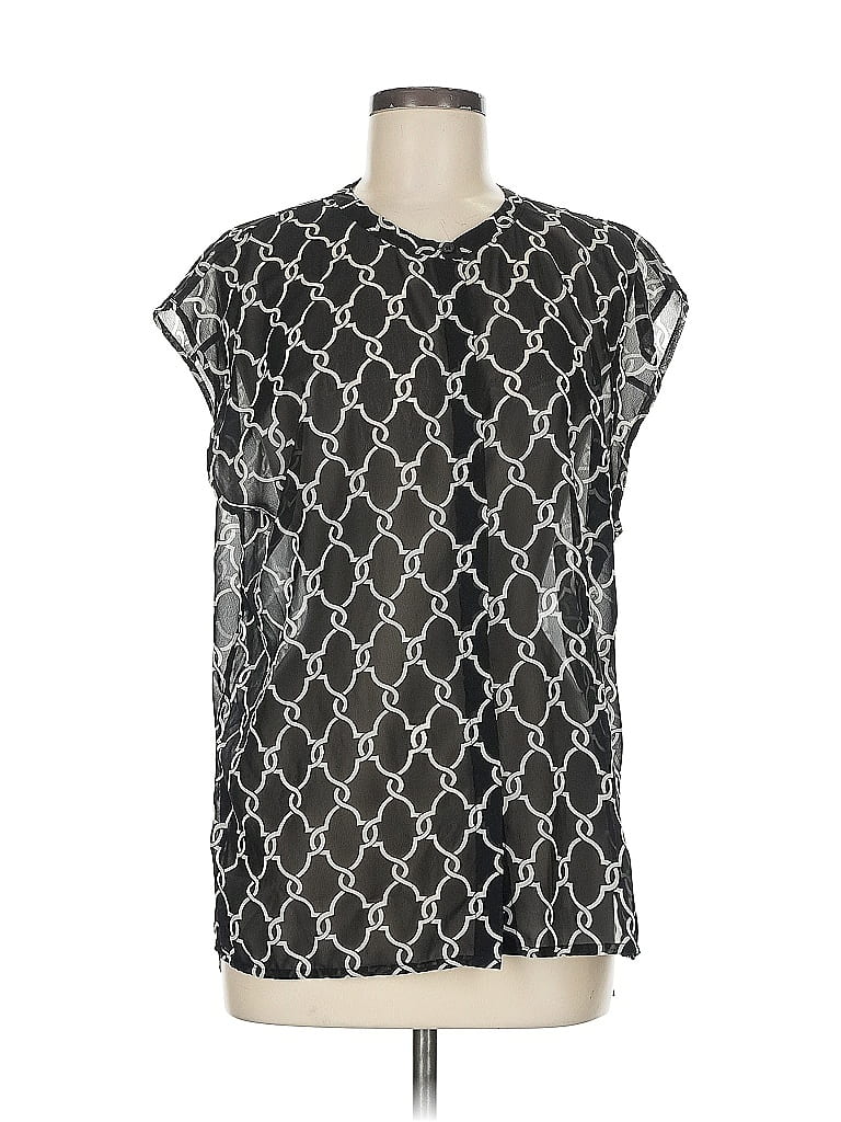 Pre-owned Banana Republic Factory Store Sleeveless Blouse In Silver