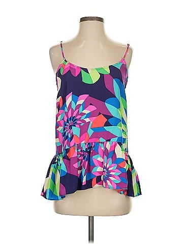 Julie Brown Sleeveless Silk Top (view 1)