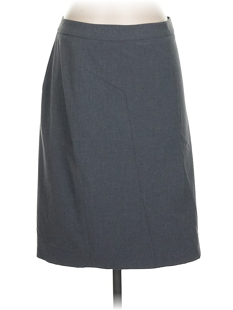 Pre-owned The Limited Formal Skirt In Gray
