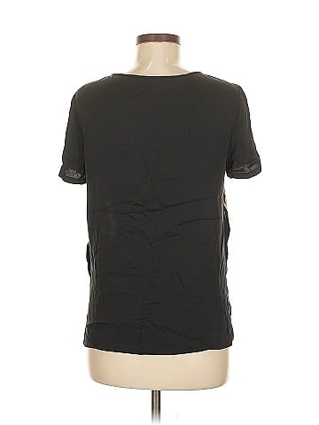 Diane von Furstenberg Short Sleeve Silk Top (view 2)