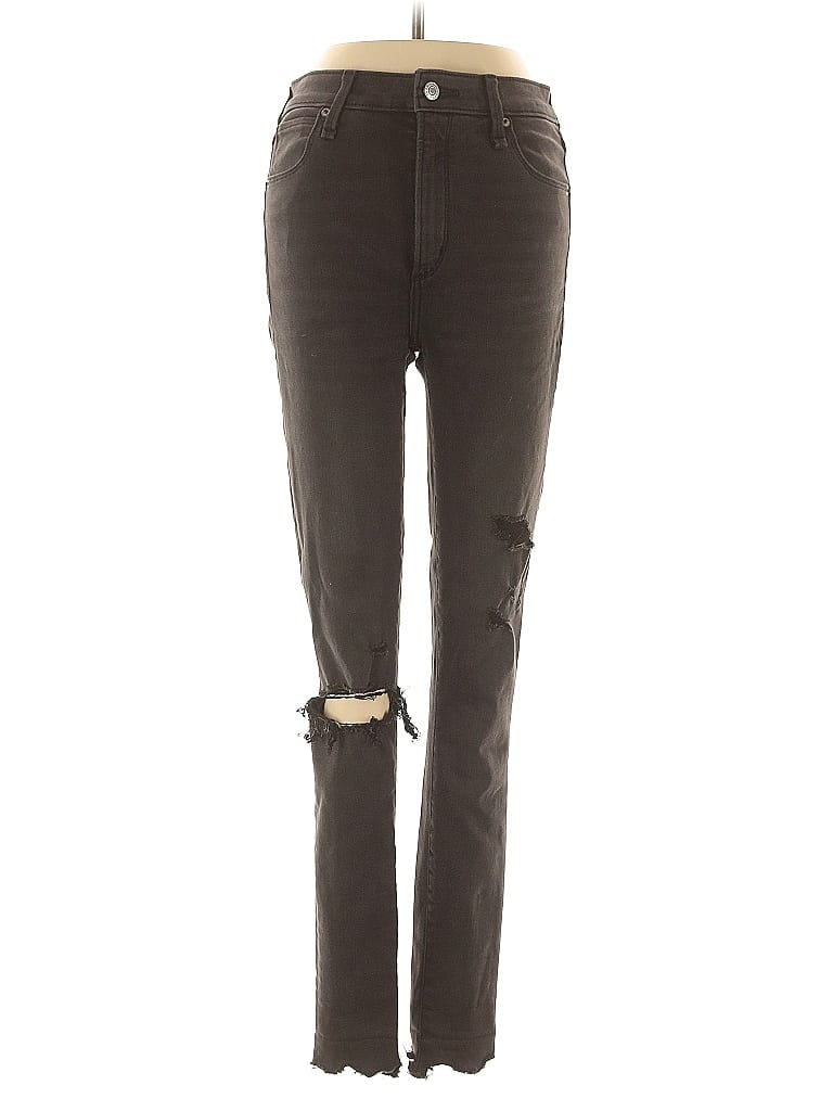 ABERCROMBIE & FITCH Pre-owned Jeans In Black