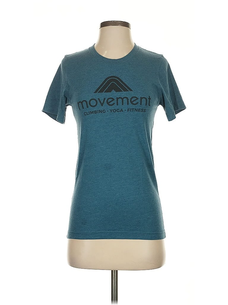 Pre-owned Assorted Brands Active T-shirt In Blue