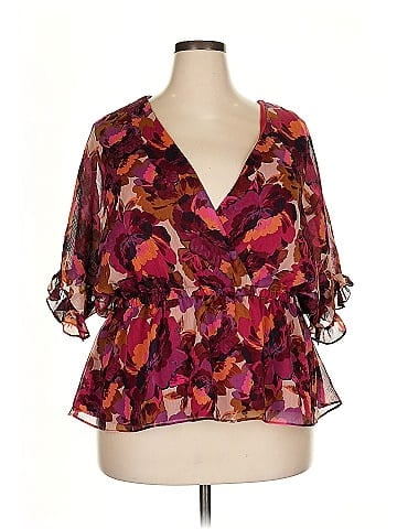Sofia by Sofia Vergara 3/4 Sleeve Blouse (view 1)