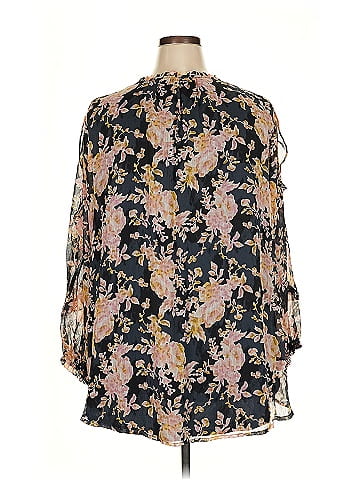LC Lauren Conrad 3/4 Sleeve Blouse (view 2)