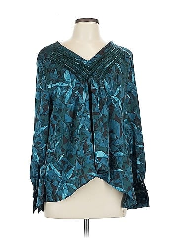 H By Halston Long Sleeve Blouse (view 1)