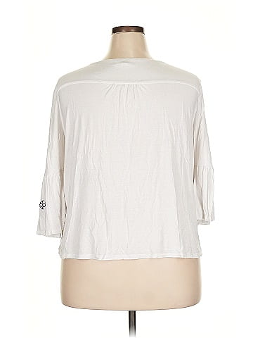 Blue Moon 3/4 Sleeve Blouse (view 2)