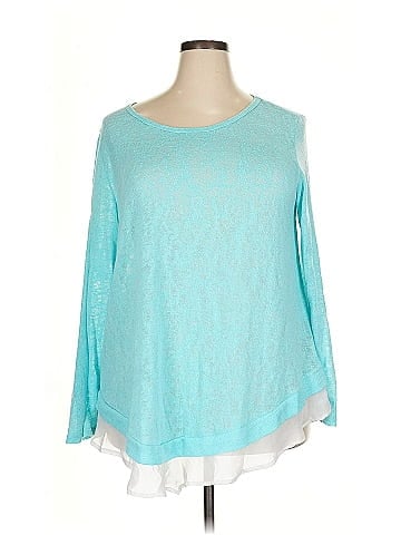 Chris & Carol Long Sleeve Blouse (view 1)