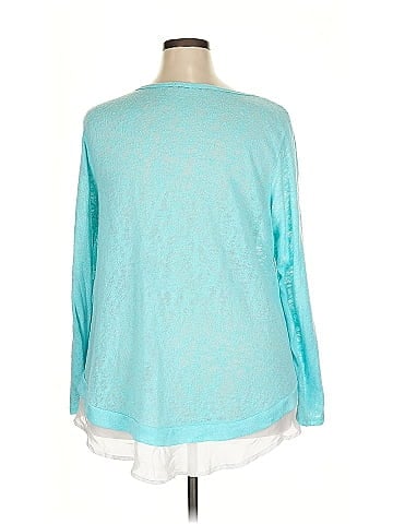 Chris & Carol Long Sleeve Blouse (view 2)