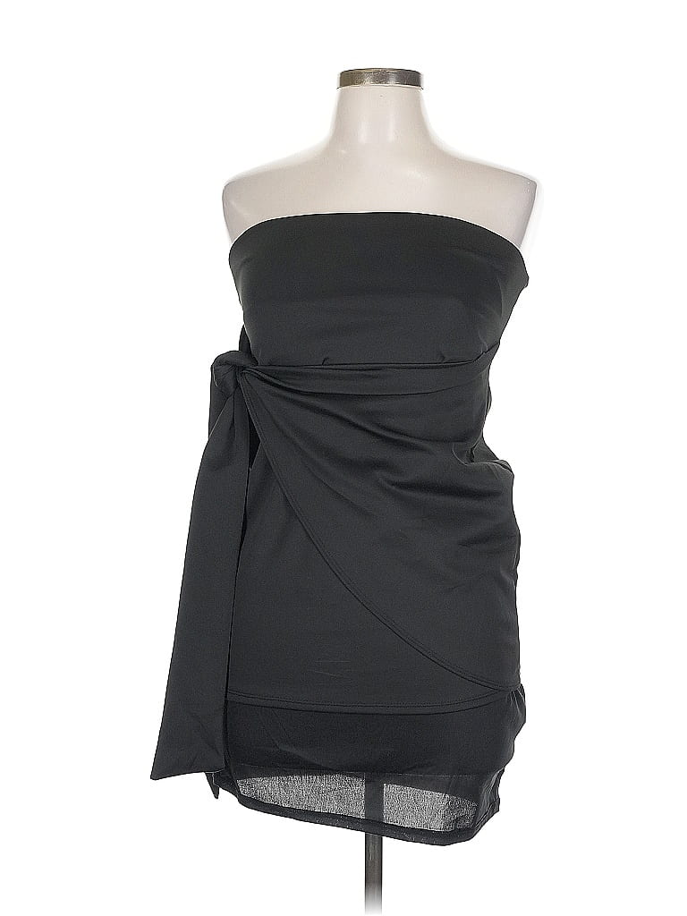Pre-owned Blue Blush Cocktail Dress In Black
