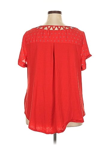 Apt. 9 Short Sleeve Blouse (view 2)