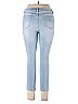 Soho JEANS NEW YORK & COMPANY Hearts Blue Jeans Size 10 - photo 2