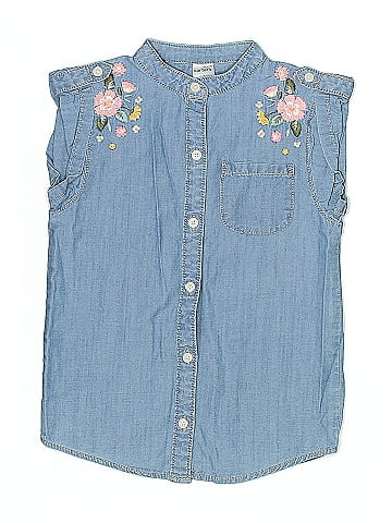 Carter's Sleeveless Button-Down Shirt (view 1)