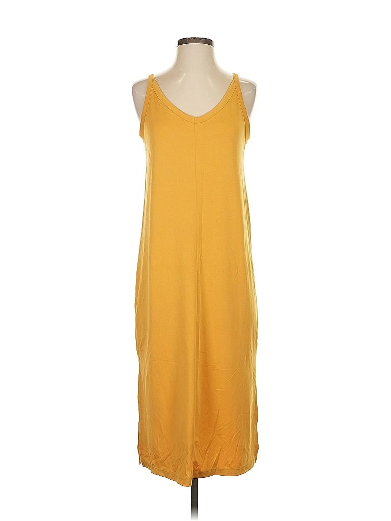 Pre-owned A New Day Casual Dress In Yellow