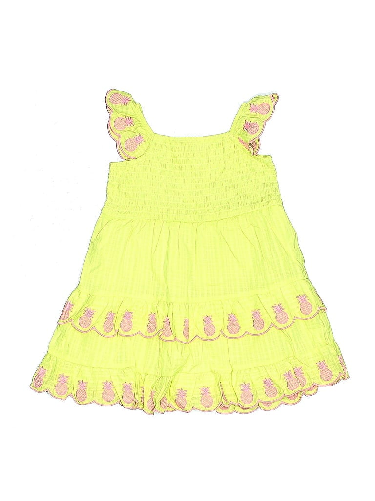Pre-owned Wonder Nation Kids' Dress In Yellow