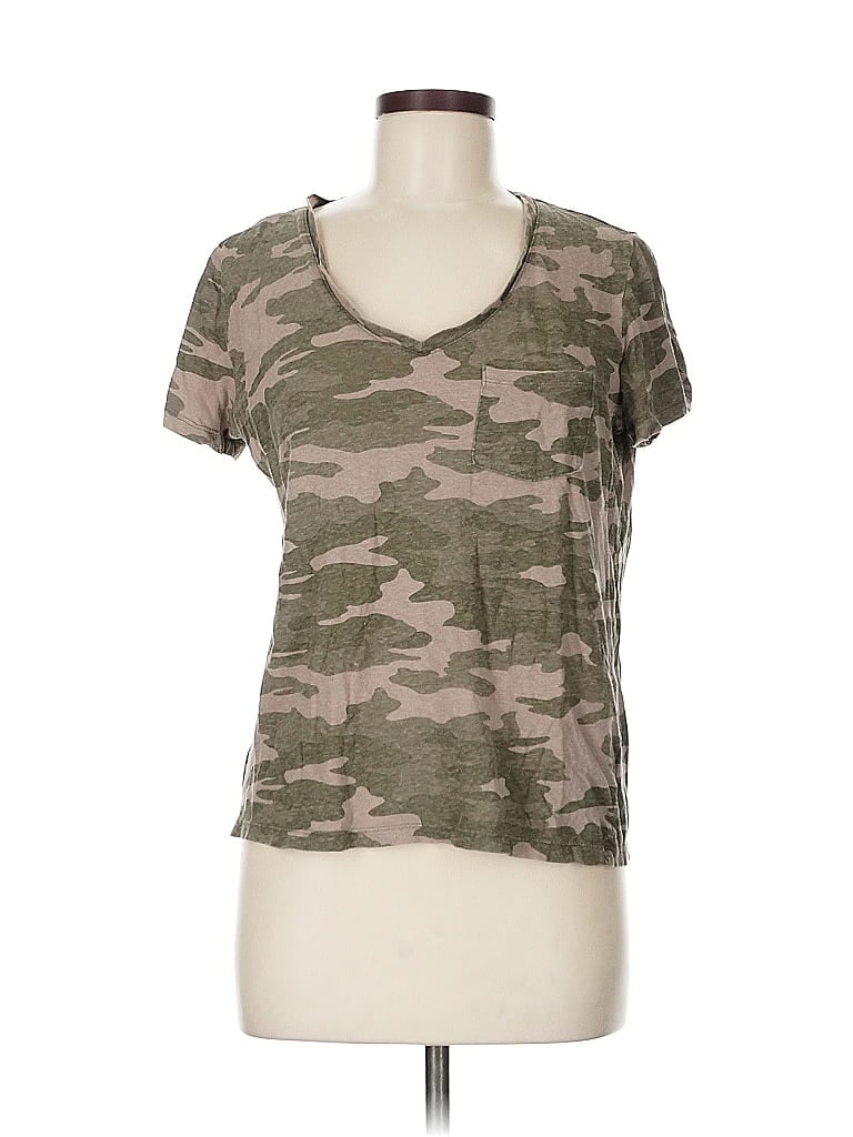 Pre-owned Universal Thread Short Sleeve T-shirt In Brown