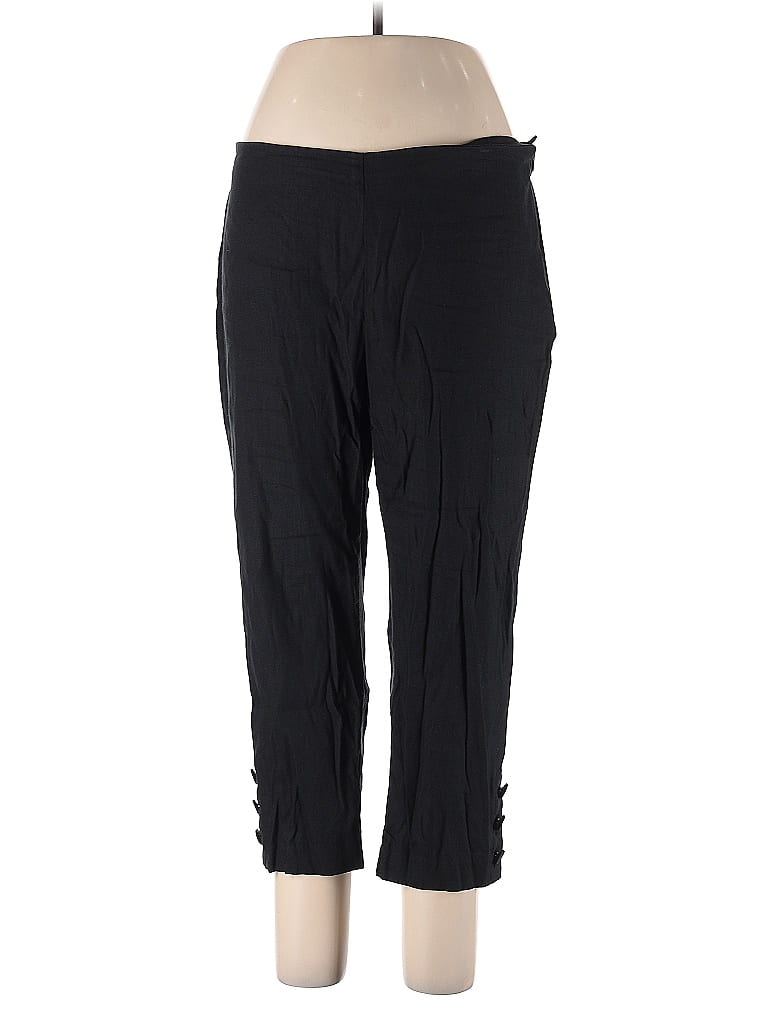 Pre-owned Jjill Active Pants In Black