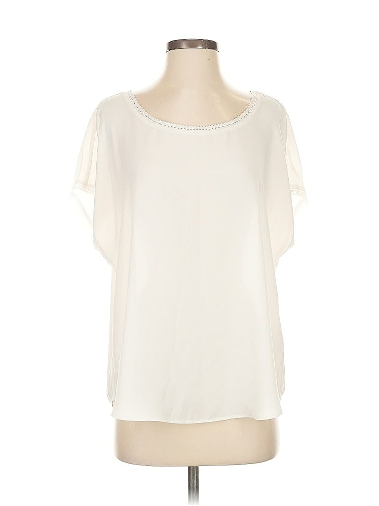 Pre-owned Banana Republic Short Sleeve T-shirt In White