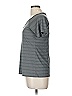 Daisy Fuentes Stripes Gray Active T-Shirt Size S - photo 5