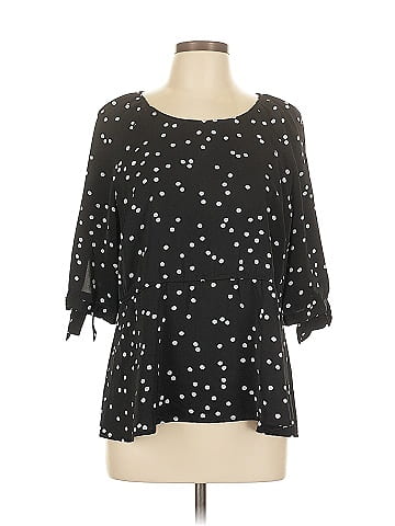 Allegra K 3/4 Sleeve Blouse (view 1)