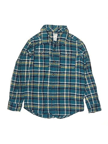Carter's Long Sleeve Button-Down Shirt (view 1)