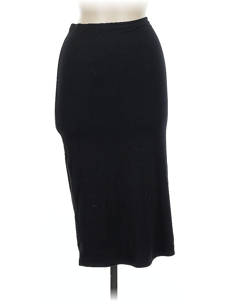 Pre-owned Unbranded Formal Skirt In Black
