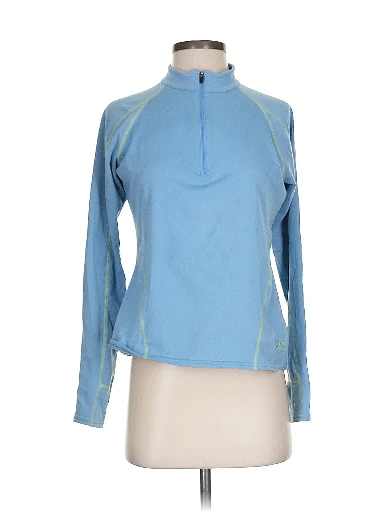 Pre-owned Asics Sweatshirt In Blue