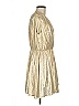MSGM 100% Polyester Metallic Gold Cocktail Dress Size EU (IT) 44 / US 8 - photo 4