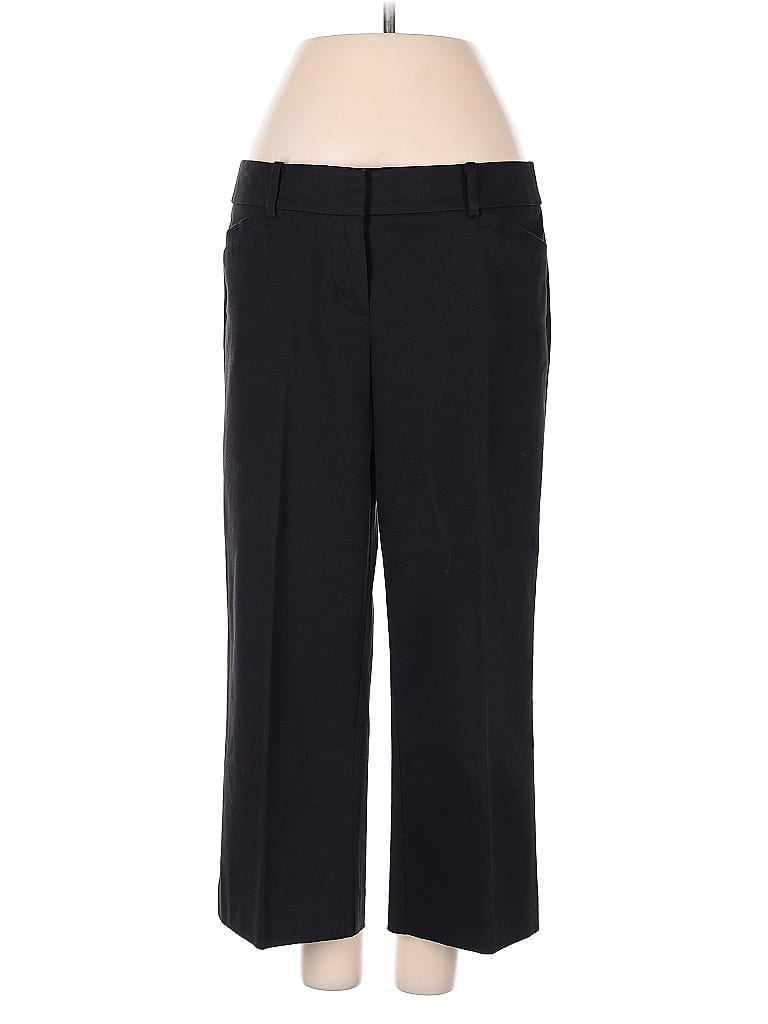 Pre-owned Ann Taylor Loft Dress Pants In Black