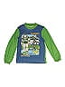 Disney 100% Polyester Green Sweatshirt Size 8 - 10 - photo 1