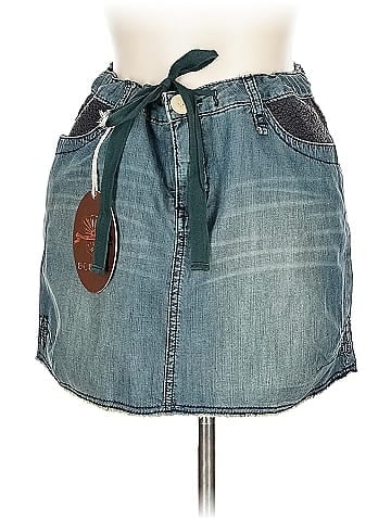 BCBGirls Denim Skirt (view 1)