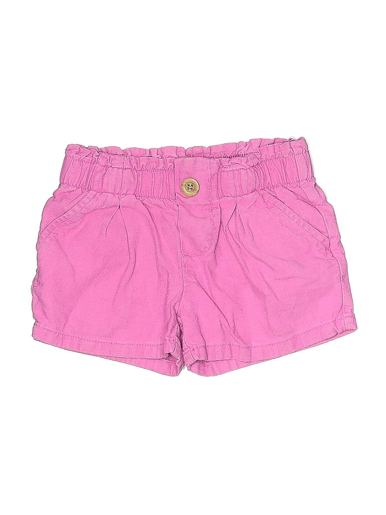 Pre-owned Carter's Kids' Shorts In Pink