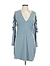 Express Blue Gray Cocktail Dress Size L - photo 1