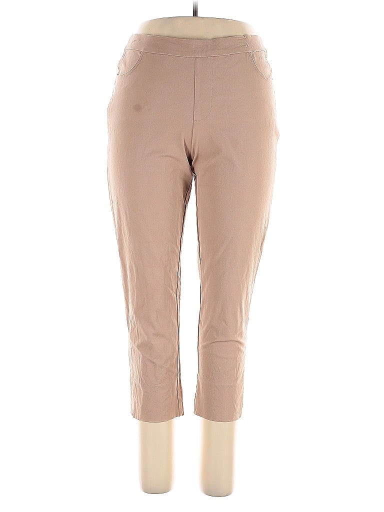 Click to view more detailed imagery on our partner's website Pre-owned Isaac Mizrahi Live Casual Pants In Brown