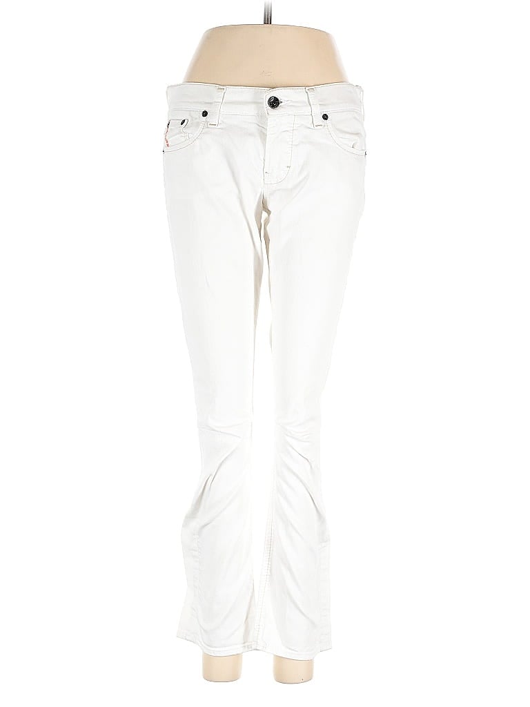 Pre-owned Boss By Hugo Boss Jeans In White