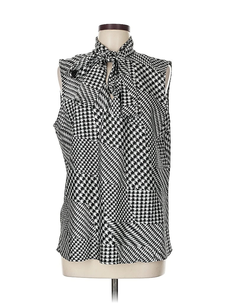 Click to view more detailed imagery on our partner's website Pre-owned Anne Klein Sleeveless Blouse In Black
