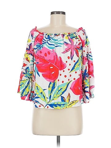 Emily Wonder 3/4 Sleeve Blouse (view 1)