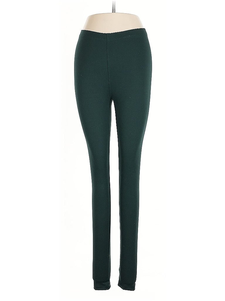 Pre-owned Zenana Active Pants In Green