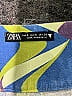 Zara Print Blue Purple Active Pants Size S - photo 3
