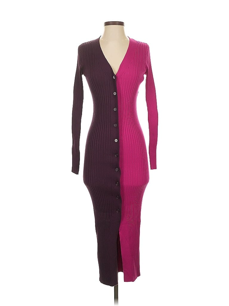 Pre-owned Lulus Cardigan Sweater In Purple