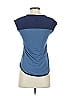 Athleta Color Block Blue Active T-Shirt Size XXS - photo 2