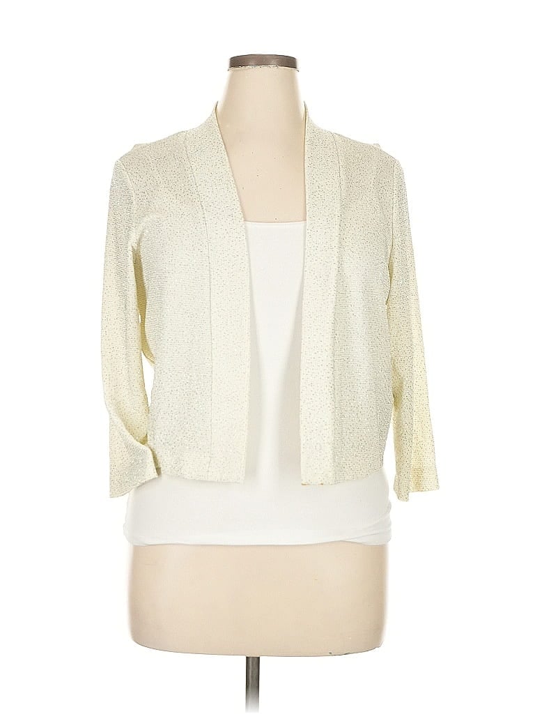 Pre-owned Rn Studio By Ronni Nicole Kimono In White