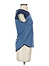 Athleta Color Block Blue Active T-Shirt Size XXS - photo 4