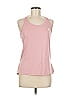 Adidas 100% Polyester Pink Active Tank Size M - photo 1