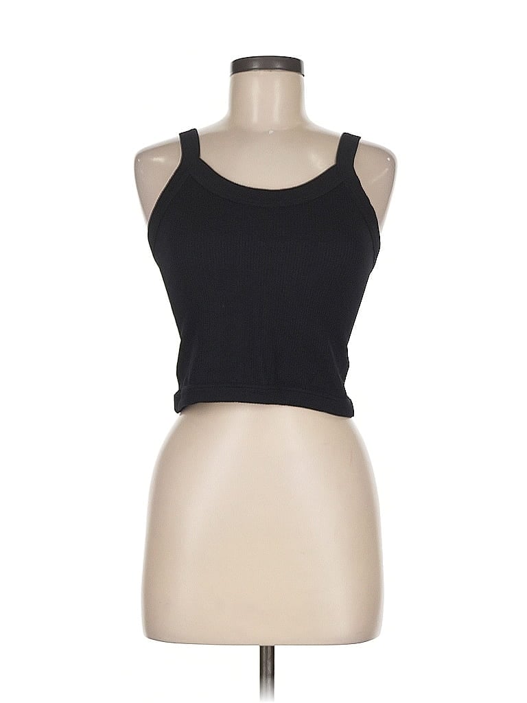 Pre-owned Freshwater Tank Top Black Halter Neckline Tops